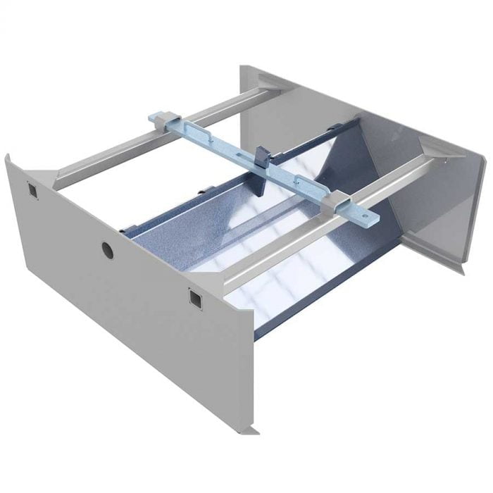 CK1600-C1 Galvanized scraper for channels 1000x600