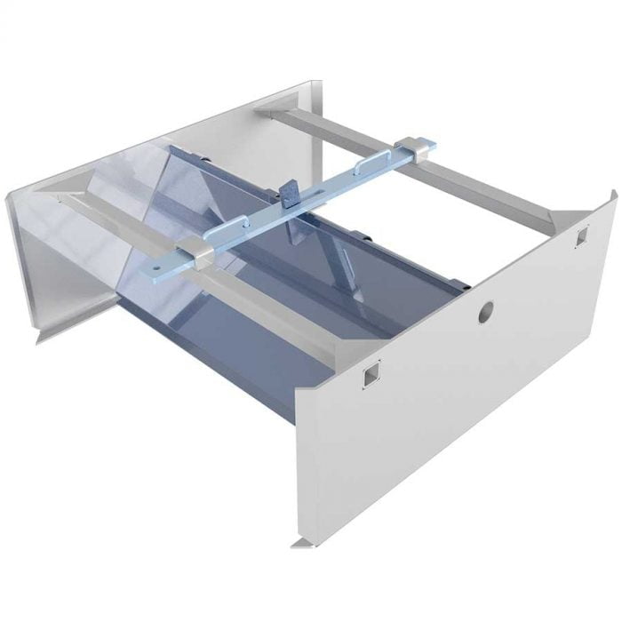 CK1600-C2 Galvanized scraper for channels 2000x600