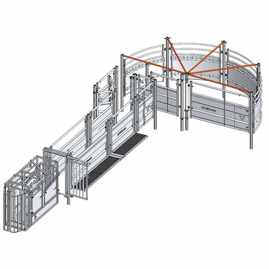 Corral de contención JOURDAIN - Etxe Holz