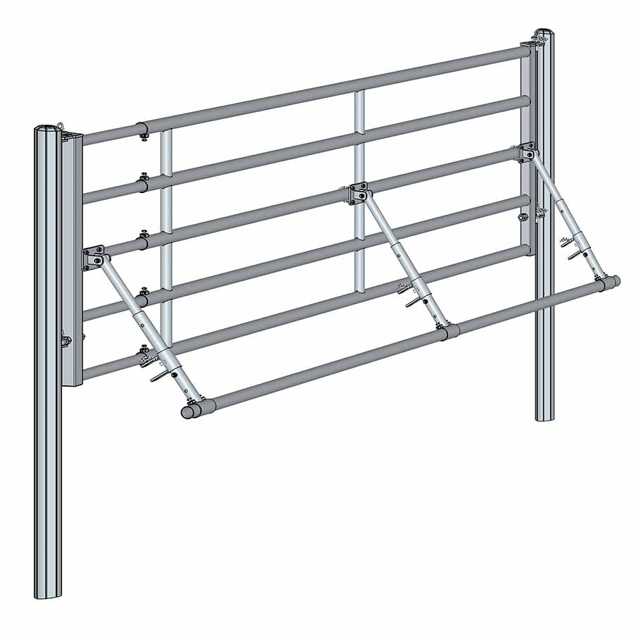 Barrera 6º tubo alzable JOURDAIN - Imagen 3