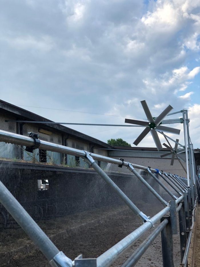 Ventilador para instalaciones ganaderas TOR de Arienti