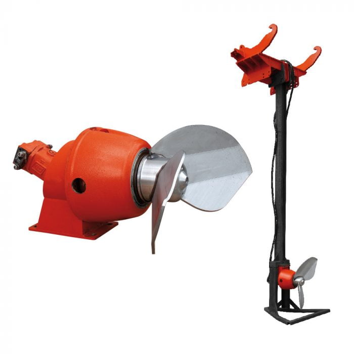 Agitador sumergible con motor hidráulico TBHM Cri-Man