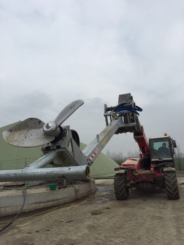 Agitador sumergible con motor hidráulico TBHM Cri-Man - Imagen 3