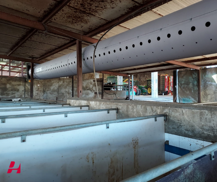 Tubo de ventilación Lubratec de HUESKER