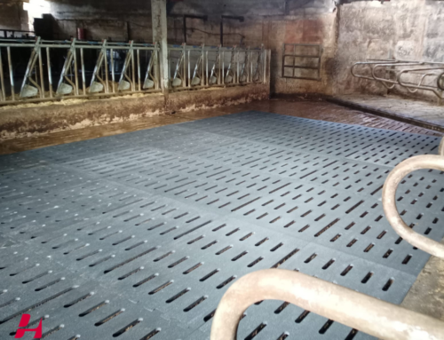 Instalación de gomas de parrillas Animat en S.A.T. Manteca Sainz