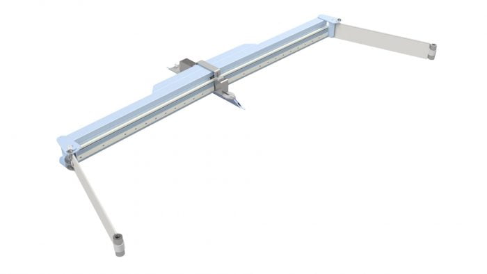 HI7900-H25 - Arrobadera galvanizada palas altas en U para estiércol