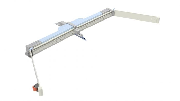 HI7900-P36 - Arrobadera galvanizada palas en U para estiércol