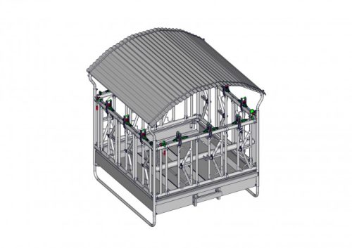 Comedero 4 caras 2x2 JOURDAIN modelo SAFETY (RA0833)